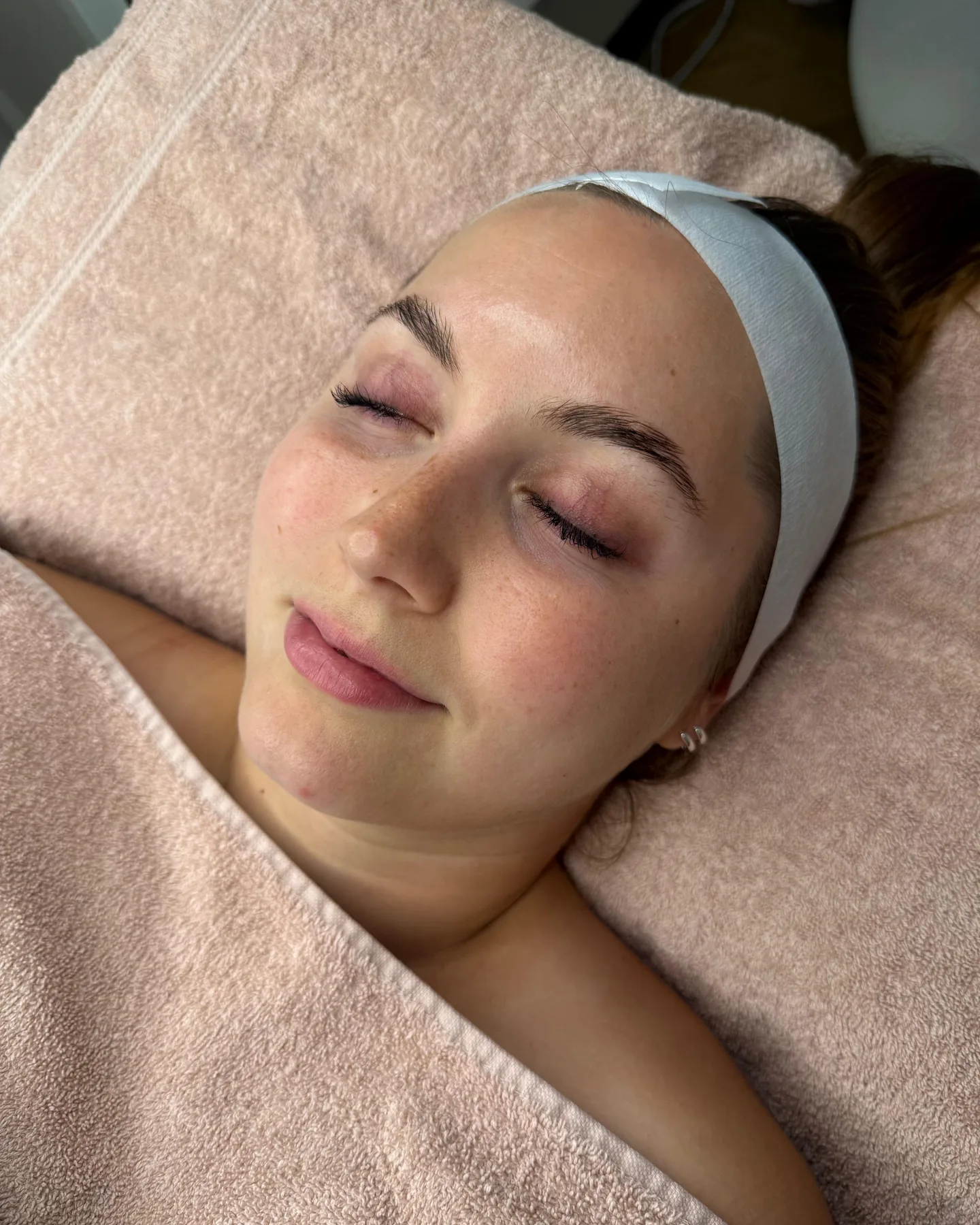 Vorbereitung vor einem Facial bei La Princessa